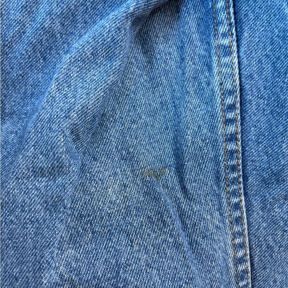 Vintage Levi’s 619 Orange Tab Blue Jeans Size 35 - Picture 6 of 6